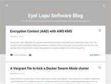 Tablet Screenshot of blog.eyallupu.com